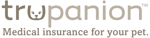 Logo of Trupanion with a tagline "Medical insurance for your pet."